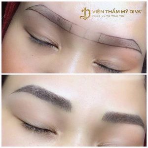 Phun mày tại Thẩm mỹ DIVA Tân Bình