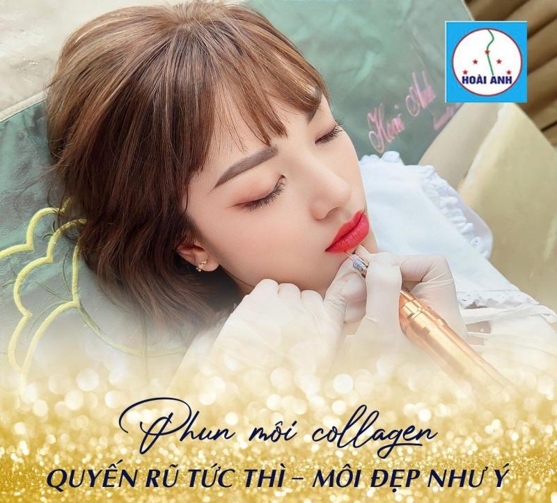 Phun môi tại Thẩm mỹ viện Hoài Anh Quận 1