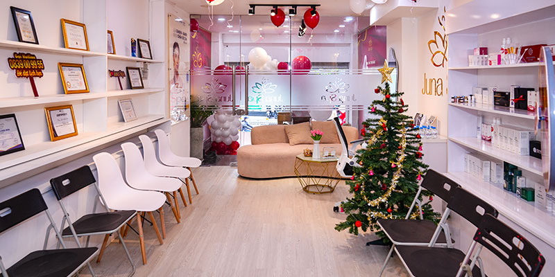Không gian Juna Spa Tân Phú - địa chỉ spa chăm sóc da tại Tân Phú