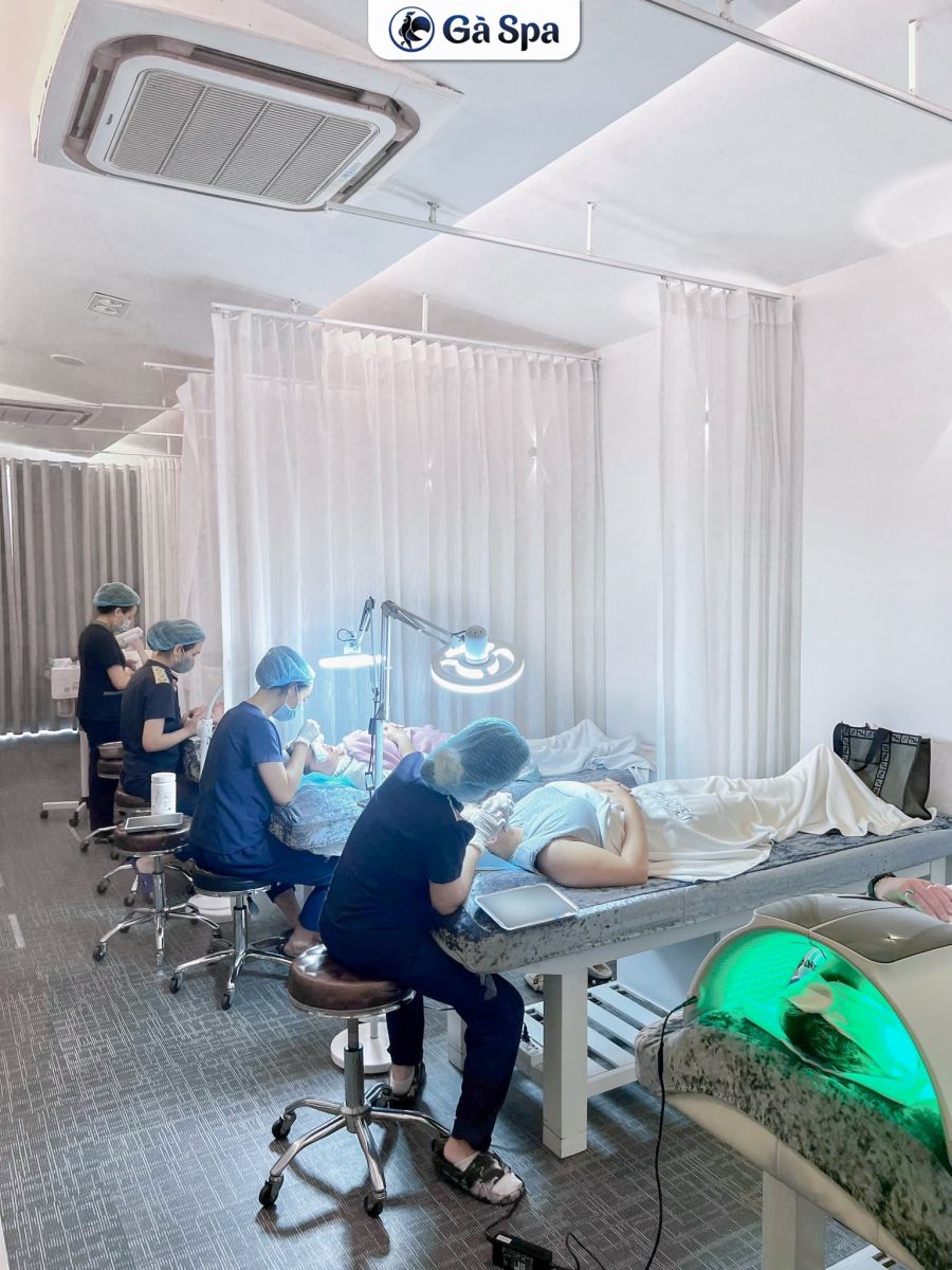 Gà Spa - địa chỉ trị mụn Quận 1 tại 28 Nguyễn Hữu Cầu