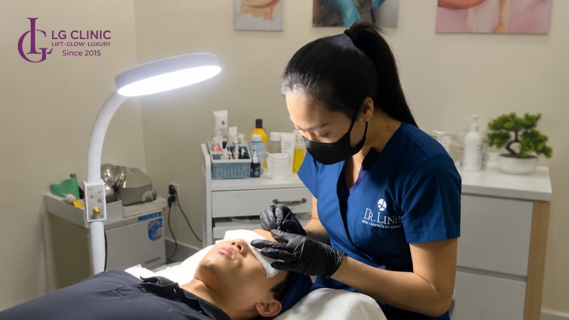 Dr.Linh Clinic điều trị nám bằng laser tại khu vực Quận 1