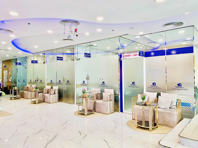 Không gian Bệnh viện thẩm mỹ Gangwhoo tại Tân Bình