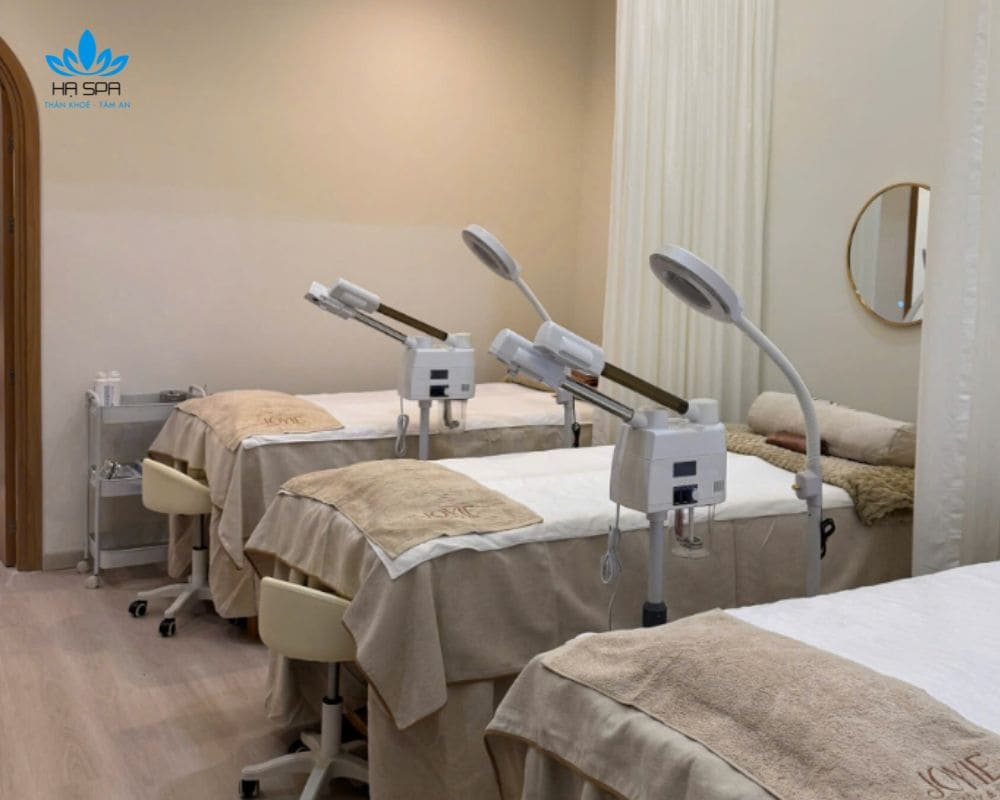 Không gian chăm sóc da tại Joyie Beauty & Spa Phú Nhuận