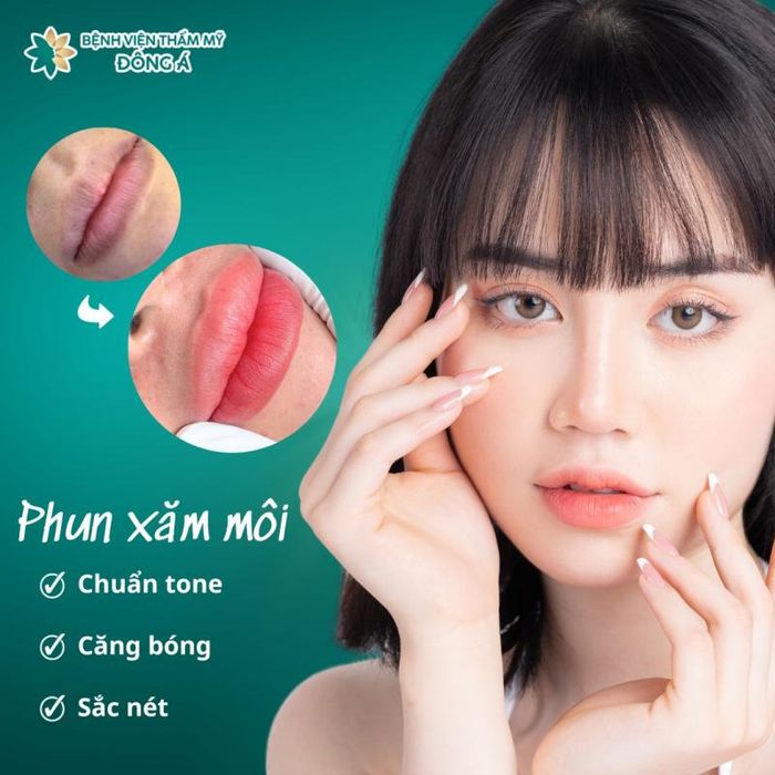 Hình minh họa dịch vụ phun môi thẩm mỹ tại Phú Nhuận