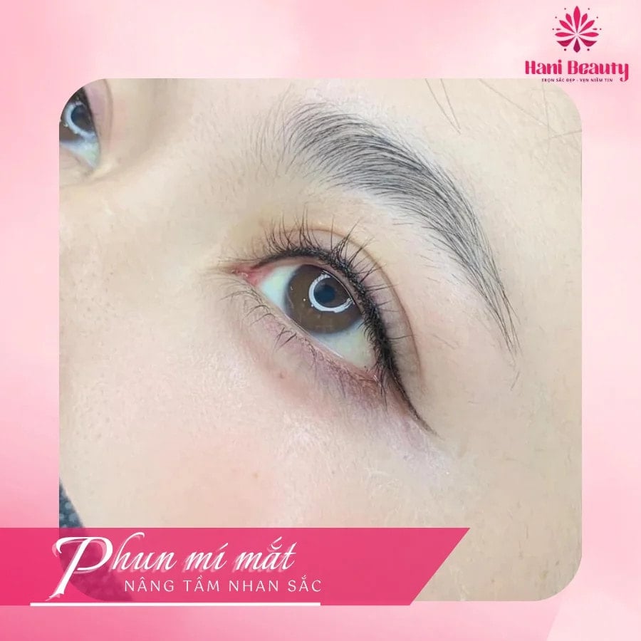 Phun mí tại Hani Beauty Phú Nhuận