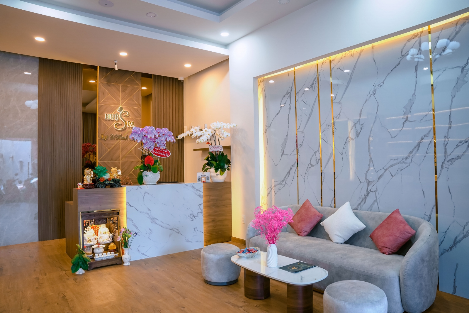 Huệ Spa Tân Phú - không gian chăm sóc và trẻ hóa da