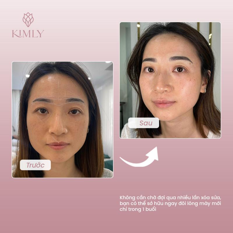 KIMLY Brows phun mày và chỉnh sửa chân mày tại Quận 1