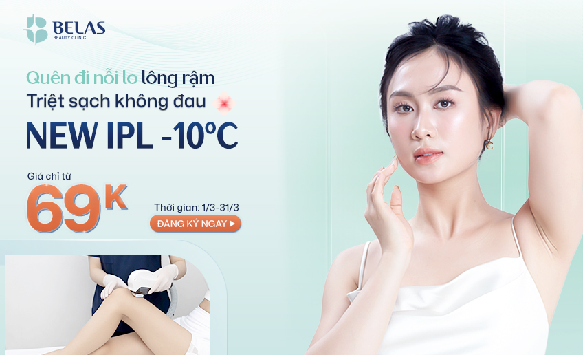 Belas Beauty Clinic - triệt lông New IPL tại Quận 1