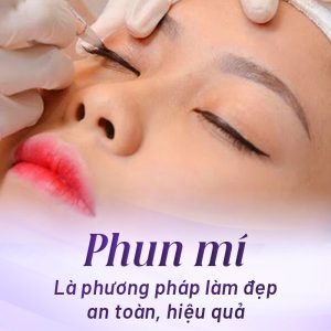 Phun mí tại Thẩm mỹ Quốc tế Linh Anh Phú Nhuận