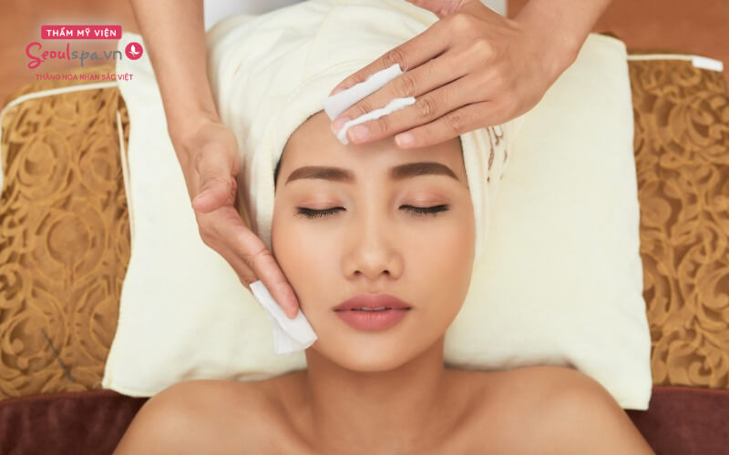 SeoulSpa Tân Bình - liệu trình thay da trẻ hóa có bước peel da