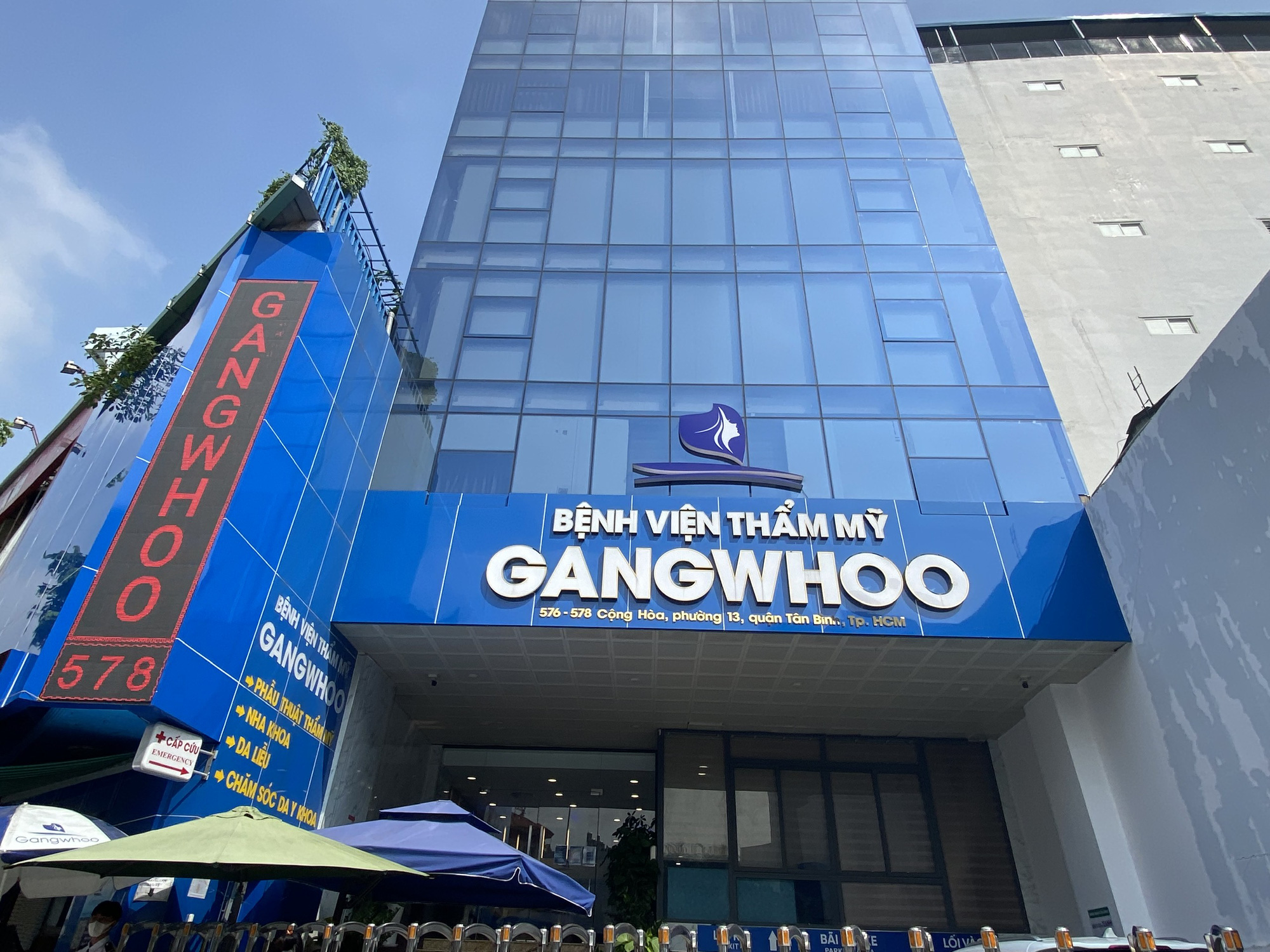 Bệnh viện Thẩm mỹ Gangwhoo Tân Bình tại đường Cộng Hòa