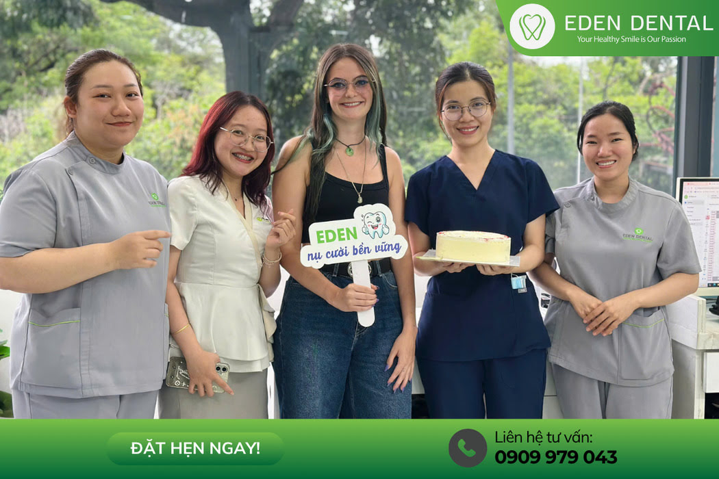 Khách hàng tại Eden Dental Quận 7