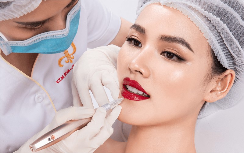 Hình ảnh dịch vụ phun môi Thẩm mỹ DIVA Tân Bình