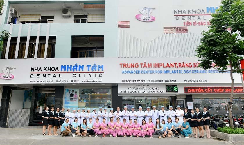 Đội ngũ Nha khoa Nhân Tâm tại TP.HCM