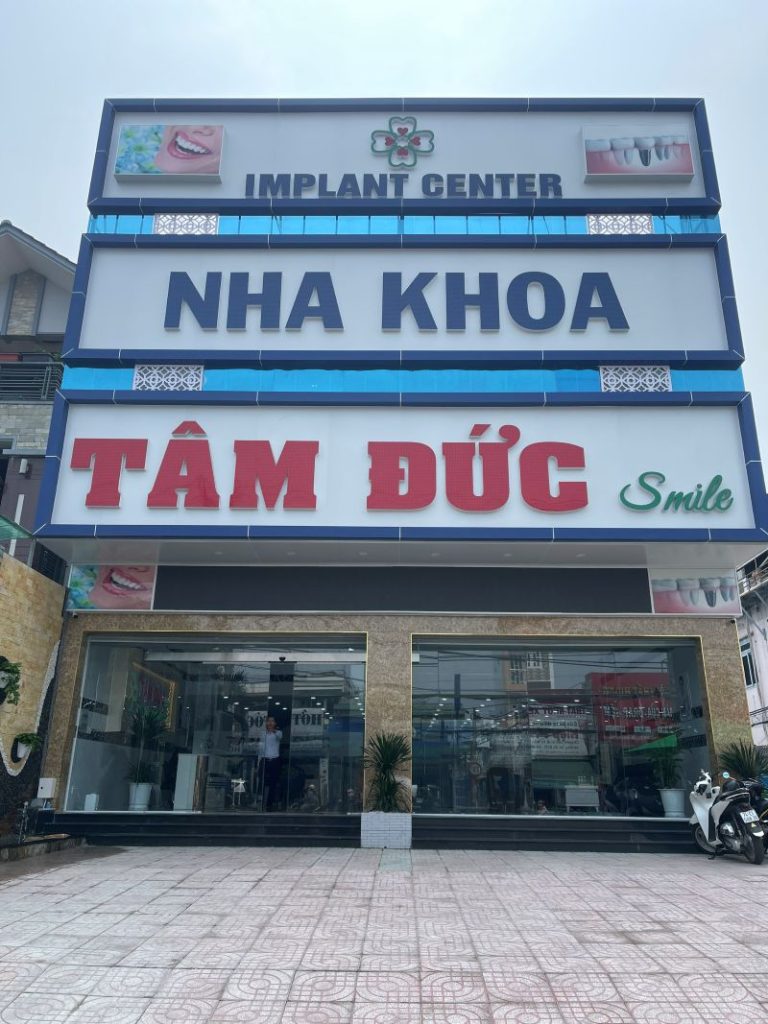 Mặt tiền Nha khoa Tâm Đức Smile tại TP.HCM