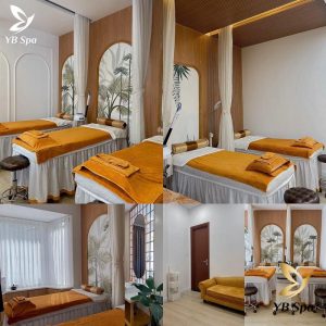 YB Spa Tân Bình – không gian chăm sóc và triệt lông